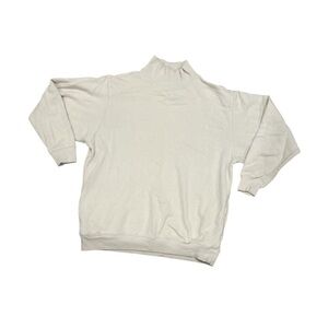 Aerie Cream Mock Neck Sweater